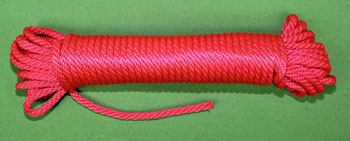 RED Bondage / Spanking ROPE   1/4"    50 feet  ...